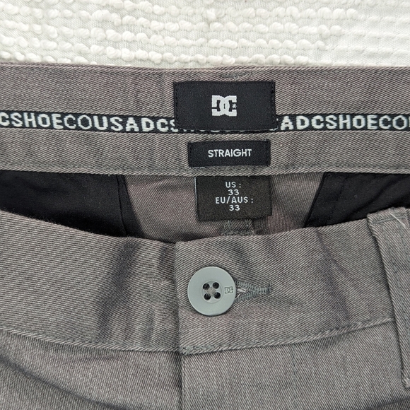 DC║Worker Heather Straight For Chino║Size 33 - Picture 4 of 7